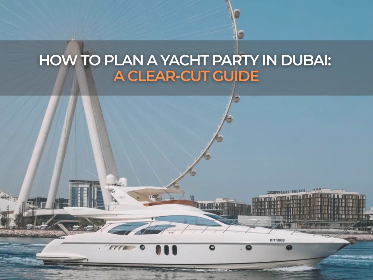Yacht party in dubai